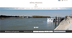 Desktop Screenshot of hotel-regence.com